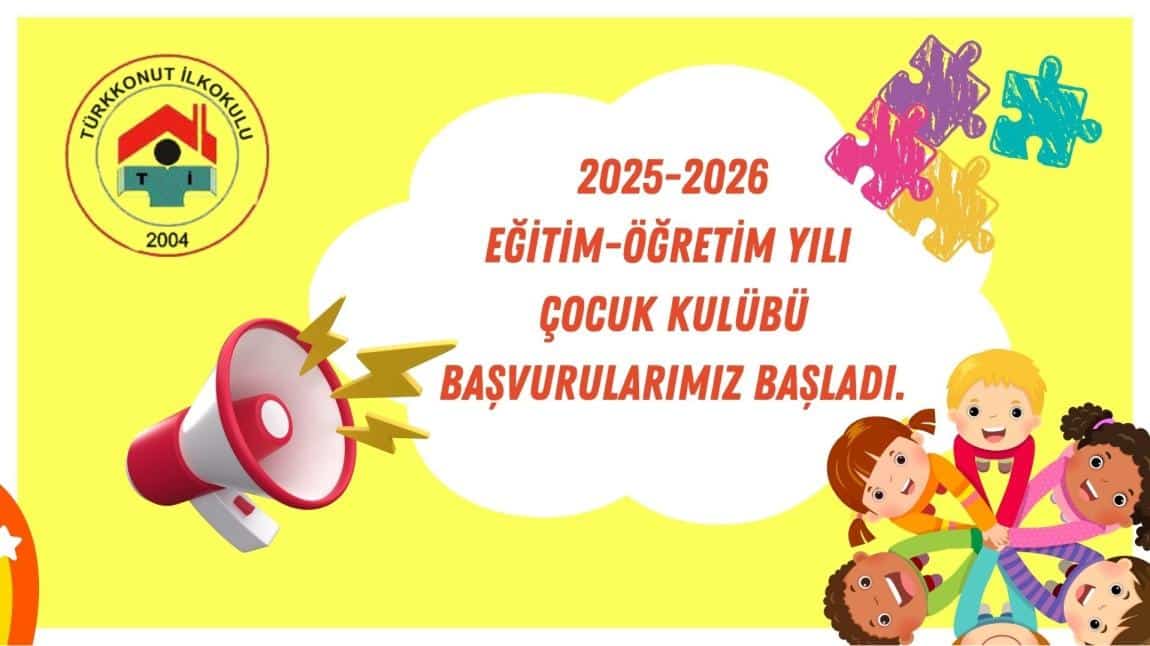 Çocuk Kulübü Kayıtlarımız Başladı